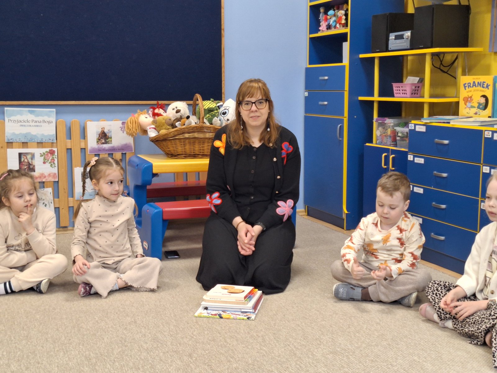 Spotkanie z bibliotekarką.